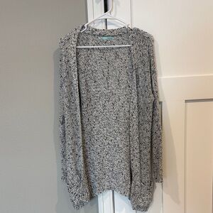 Maurices Heathered Gray Women's Cardigan